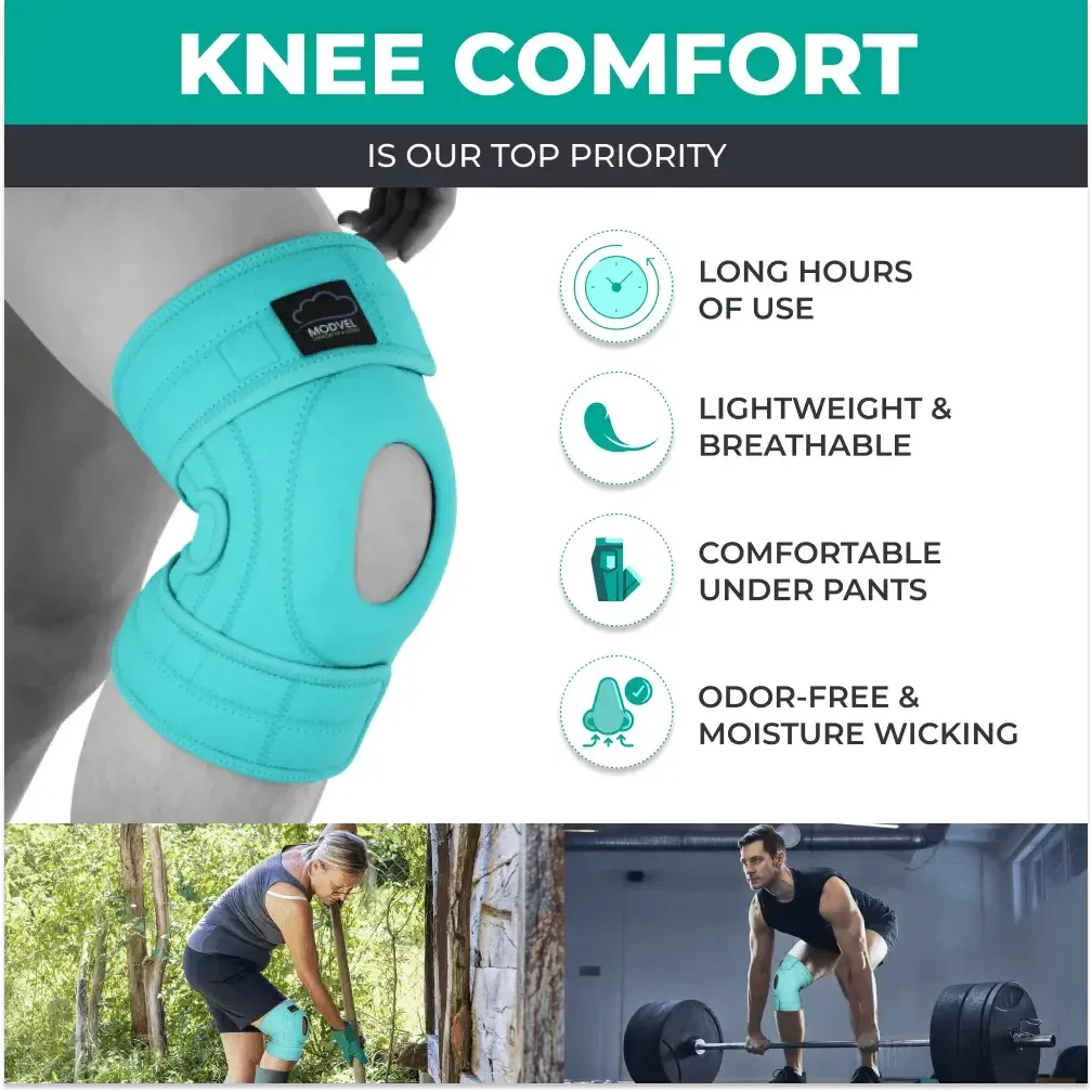 Modvel Adjustable Knee Brace – Enhanced Comfort, Stability, and Support