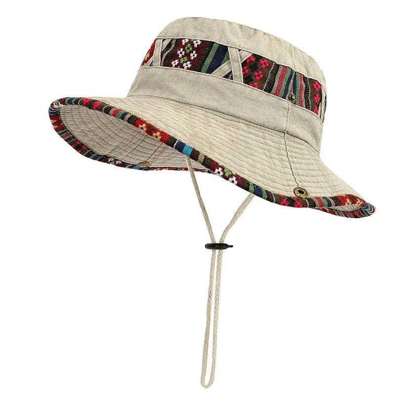 Outdoor Cowboy Sunscreen Fisherman Hat