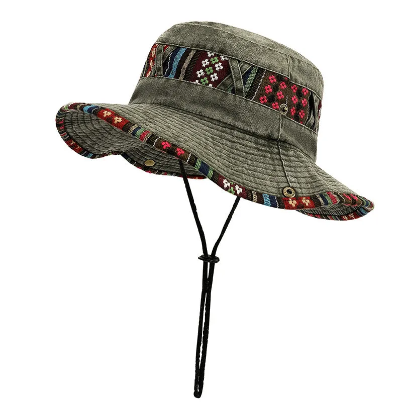Outdoor Cowboy Sunscreen Fisherman Hat