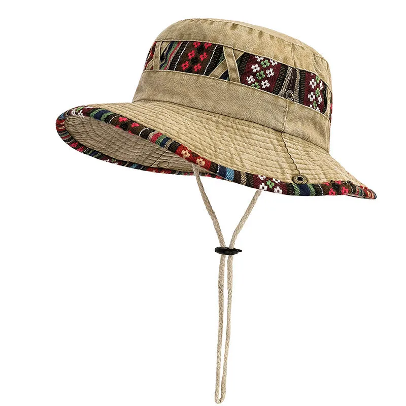 Outdoor Cowboy Sunscreen Fisherman Hat