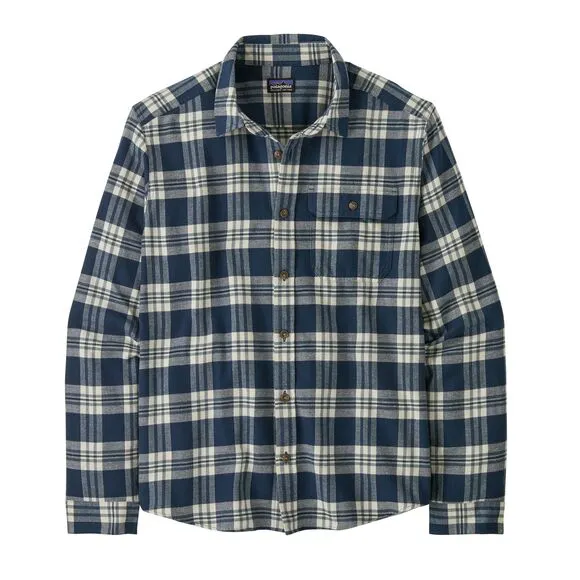 Patagonia Men's Long-Sleeve Lightweight Fjord Flannel Shirt