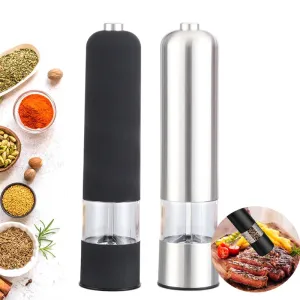 Portable Electric Pepper, Grain ,spice Grinder and  Oil Spray Cooking Accessories