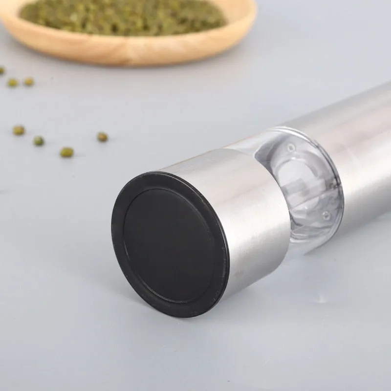 Portable Electric Pepper, Grain ,spice Grinder and  Oil Spray Cooking Accessories