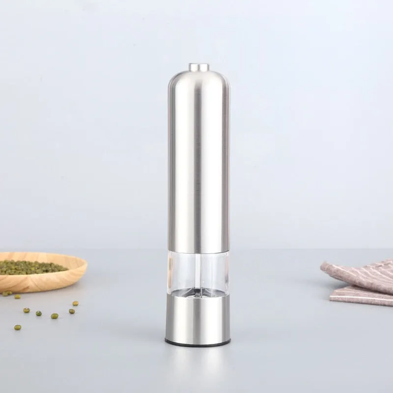 Portable Electric Pepper, Grain ,spice Grinder and  Oil Spray Cooking Accessories