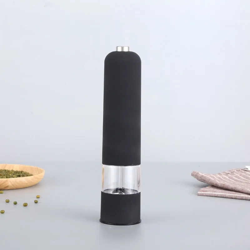 Portable Electric Pepper, Grain ,spice Grinder and  Oil Spray Cooking Accessories