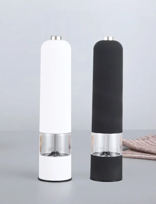 Portable Electric Pepper, Grain ,spice Grinder and  Oil Spray Cooking Accessories