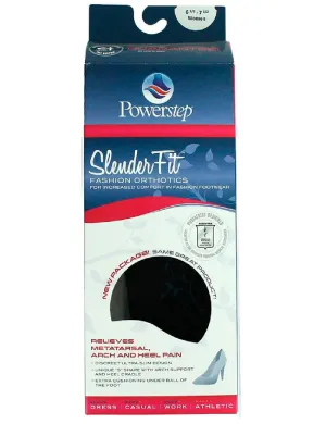 Powerstep (#PSSF) Slender Fit Fashion Orthotics - One Pair