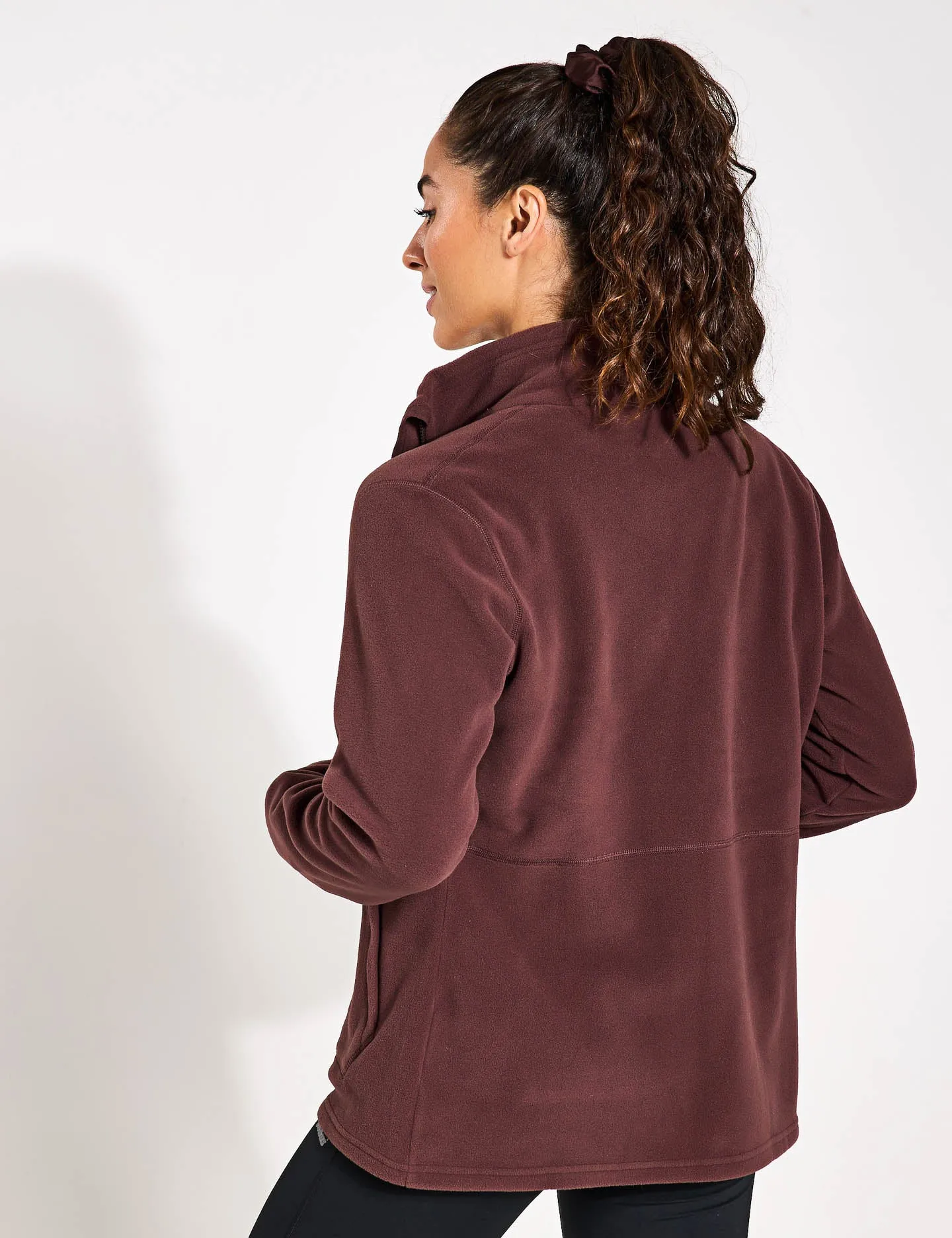 Prism 2.0 Micro Full Zip Fleece - Cedar Brown