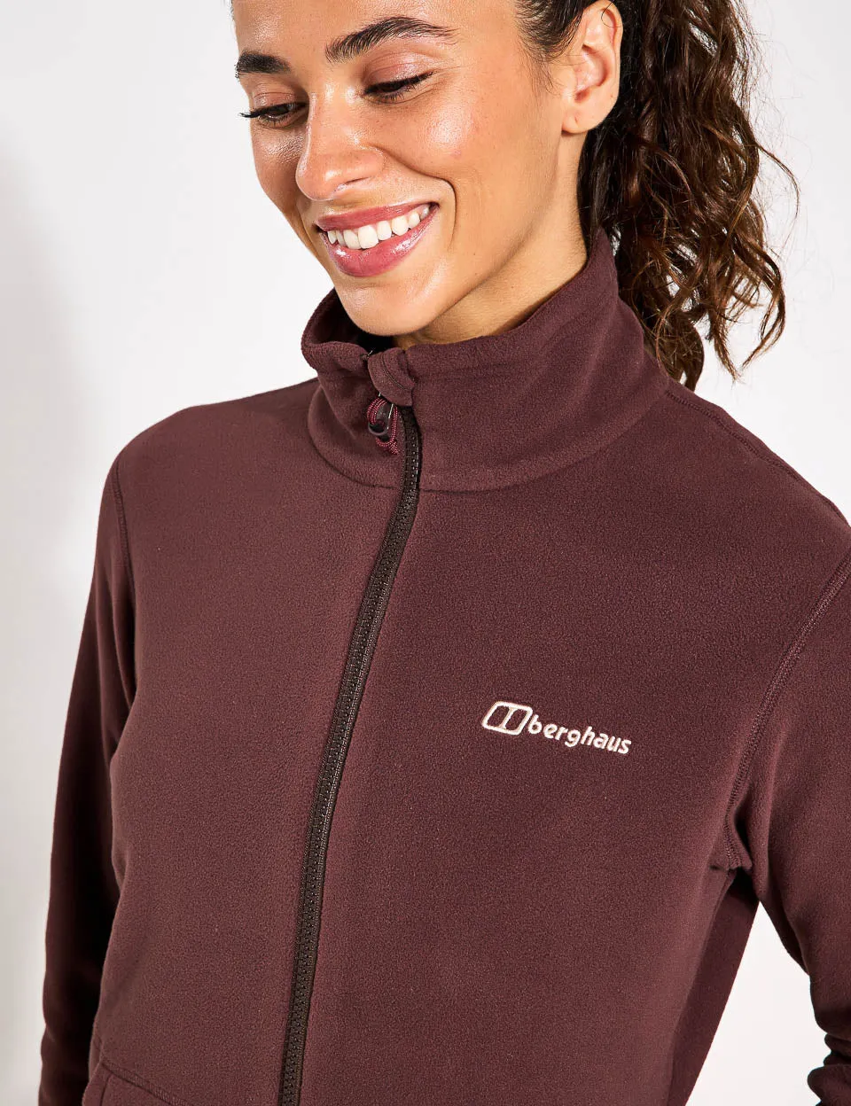 Prism 2.0 Micro Full Zip Fleece - Cedar Brown