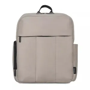 Quilted Puffer Backpack Diaper Bag - Taupe (See Description)