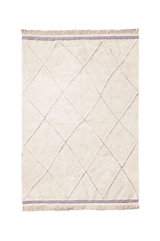 RUGCYCLED WASHABLE AREA RUG BEREBER