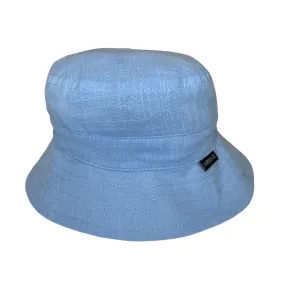 Satin Lined Bucket Hat-Sky Blue