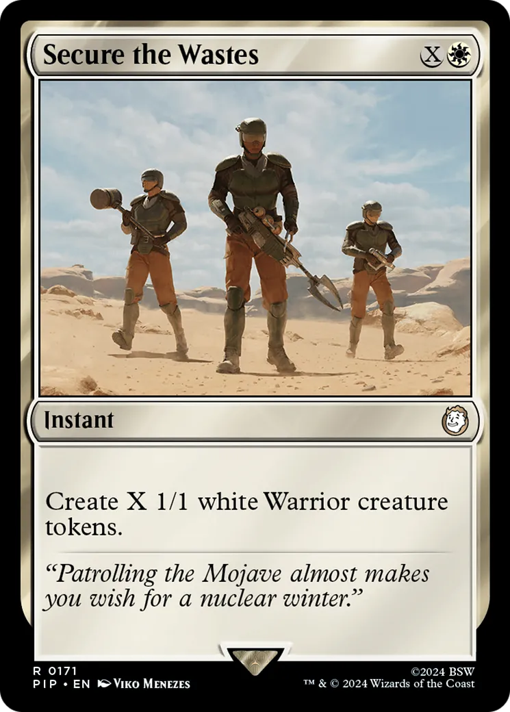Secure the Wastes (PIP-171) - Fallout [Rare]