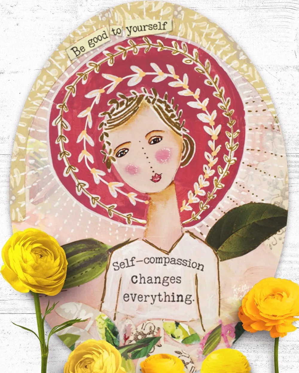 Self Compassion Changes Everything - Sticker