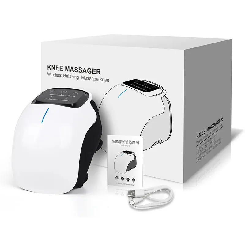 Smart Knee Massager Electric Heating Knee Pad Air Pressotherapy 2023 Massager Arthritis Pain Therapy Joint Relief Infrared