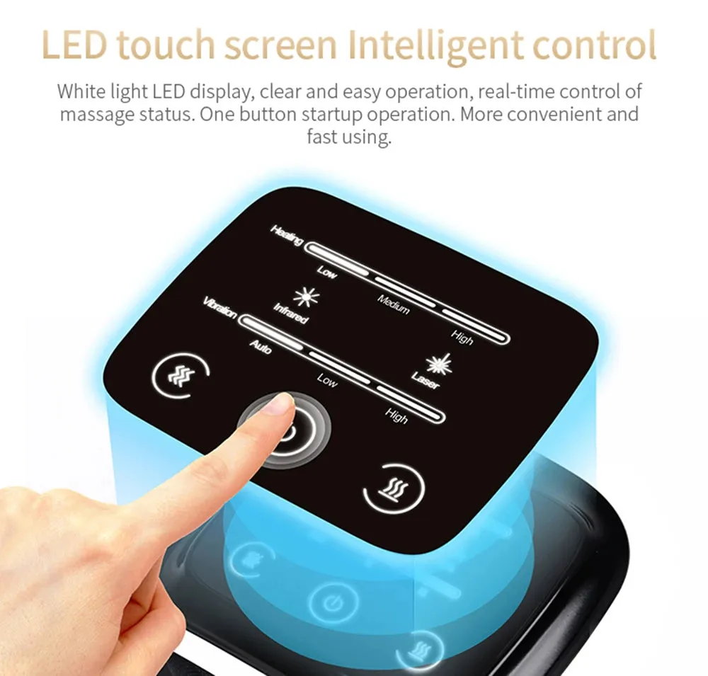 Smart Knee Massager Electric Heating Knee Pad Air Pressotherapy 2023 Massager Arthritis Pain Therapy Joint Relief Infrared