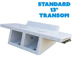 Standard Apex Mk. II Twin Engine Bracket -13° Transom