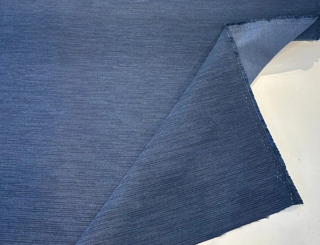 Sunbrella Charmer Indigo Blue Outdoor Upholstery Fabric By the yard