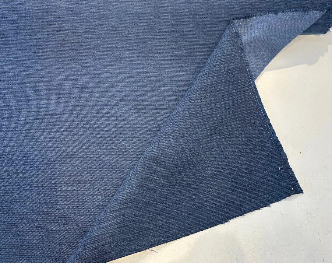 Sunbrella Charmer Indigo Blue Outdoor Upholstery Fabric By the yard