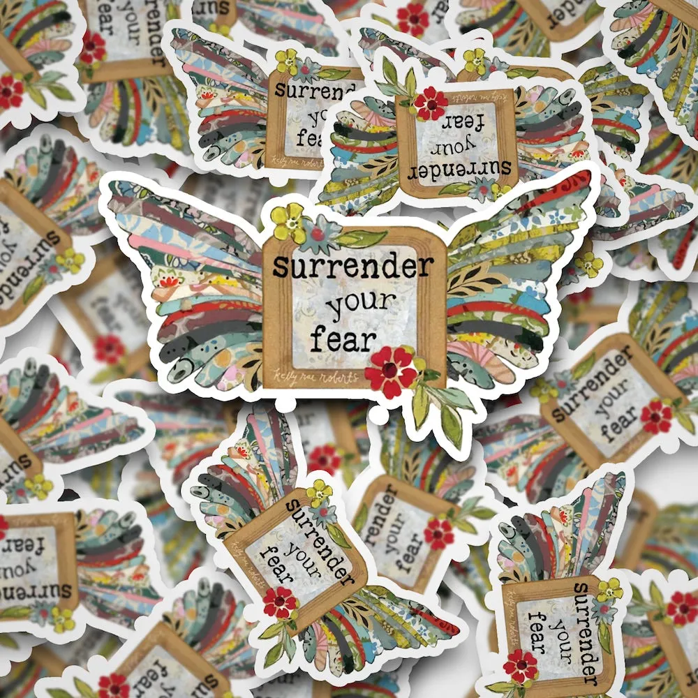 Surrender Your Fear - Sticker