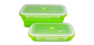 Travel Joy Eco Food Grade Silicone Foldable Lunch Box (1200ml)