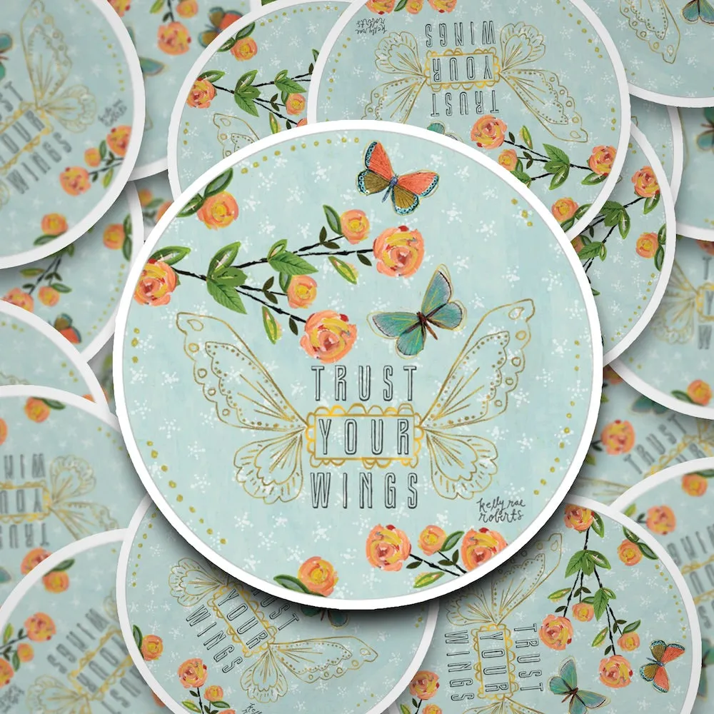 Trust Your Wings - Sticker