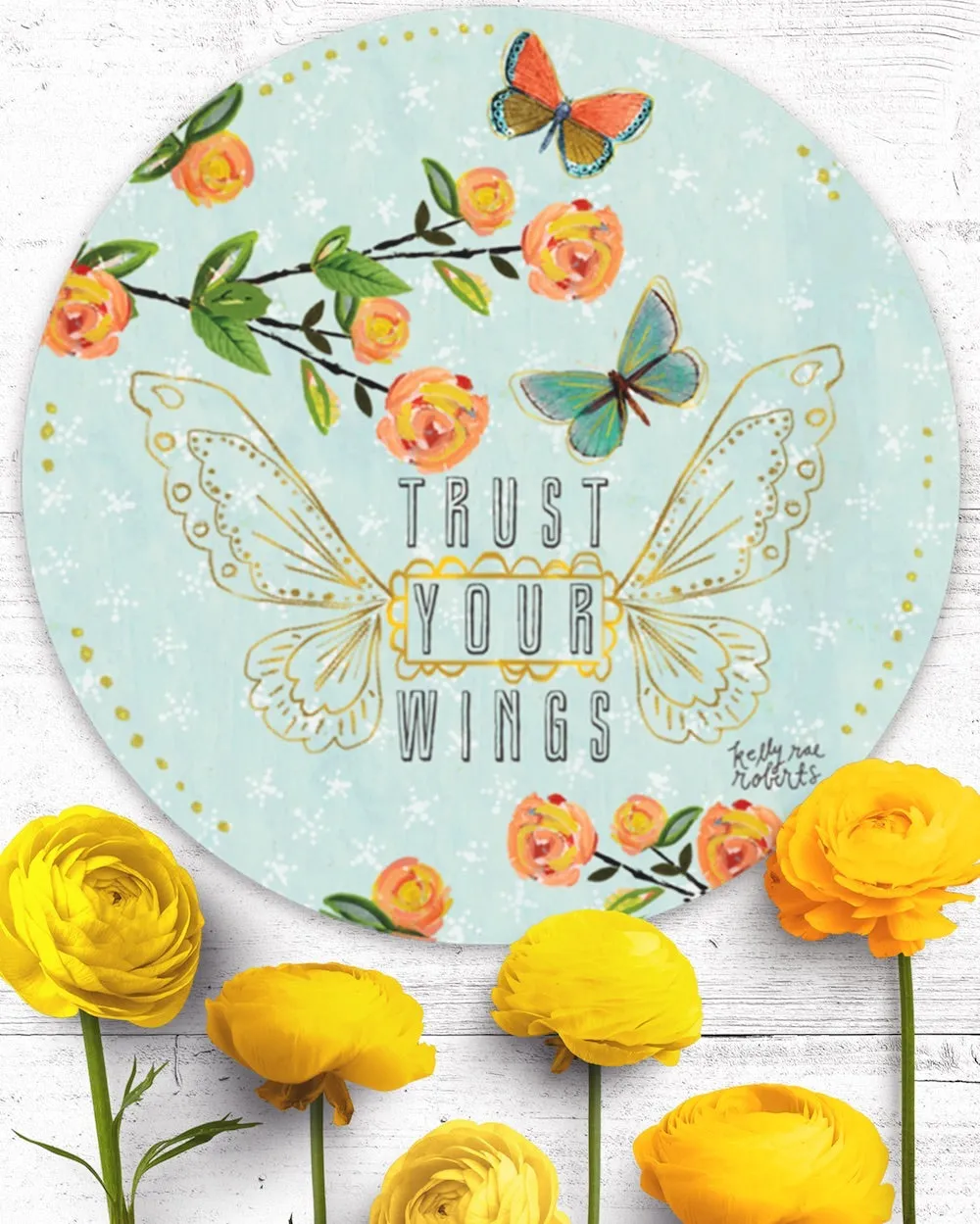 Trust Your Wings - Sticker