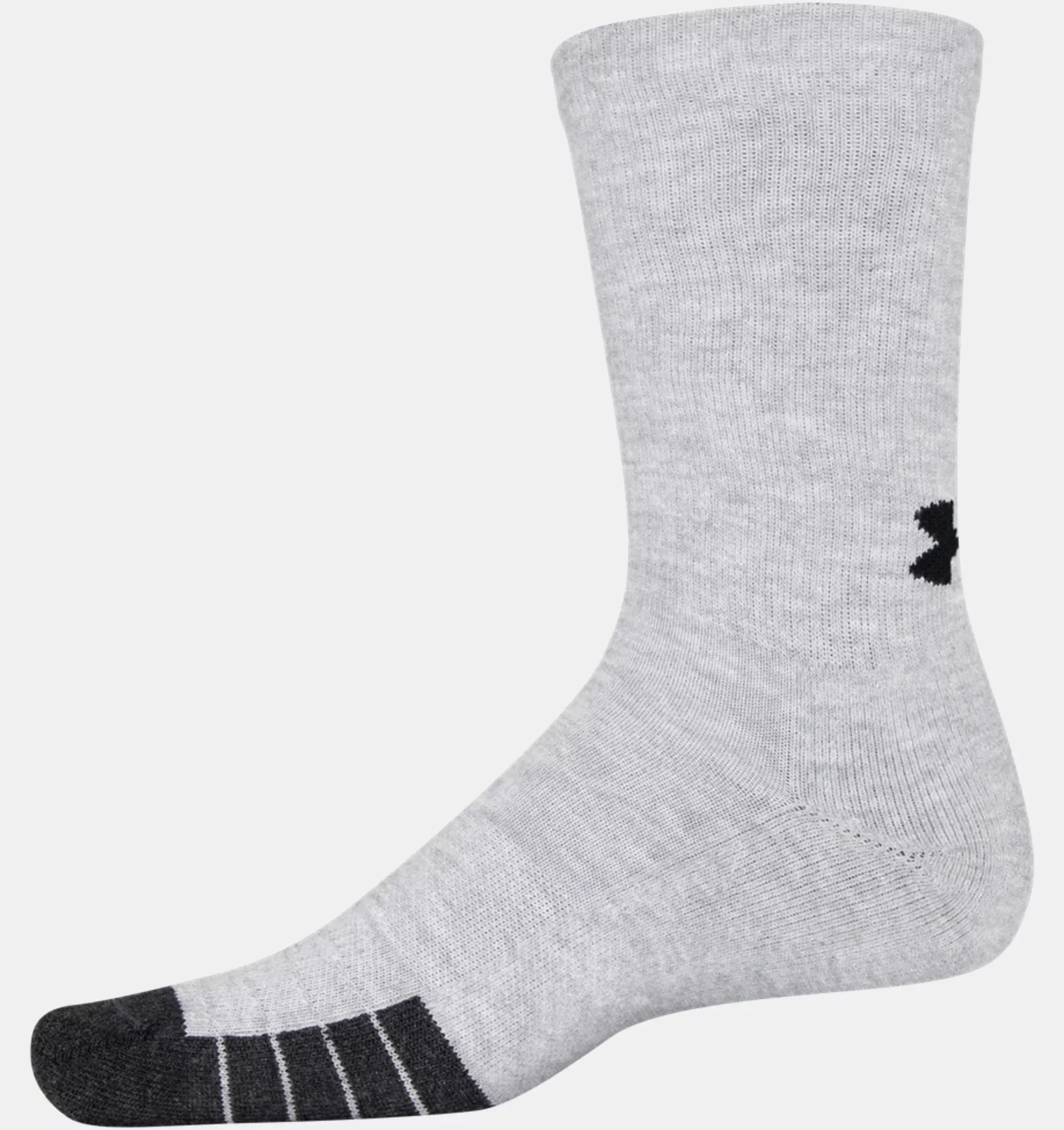 Under Armour Socks -  Youth Performance Tech Cushioned Crew - 3Pk