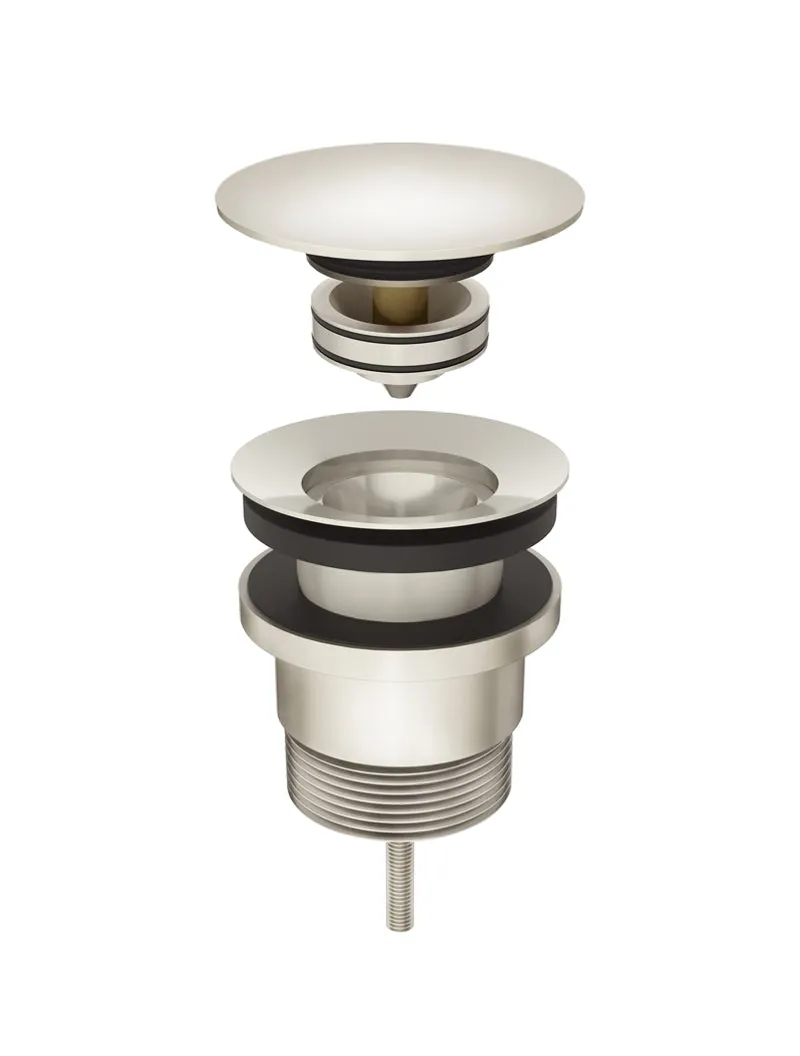 Universal all-in-one Pop Up Waste - Basin & Bath - PVD Brushed Nickel