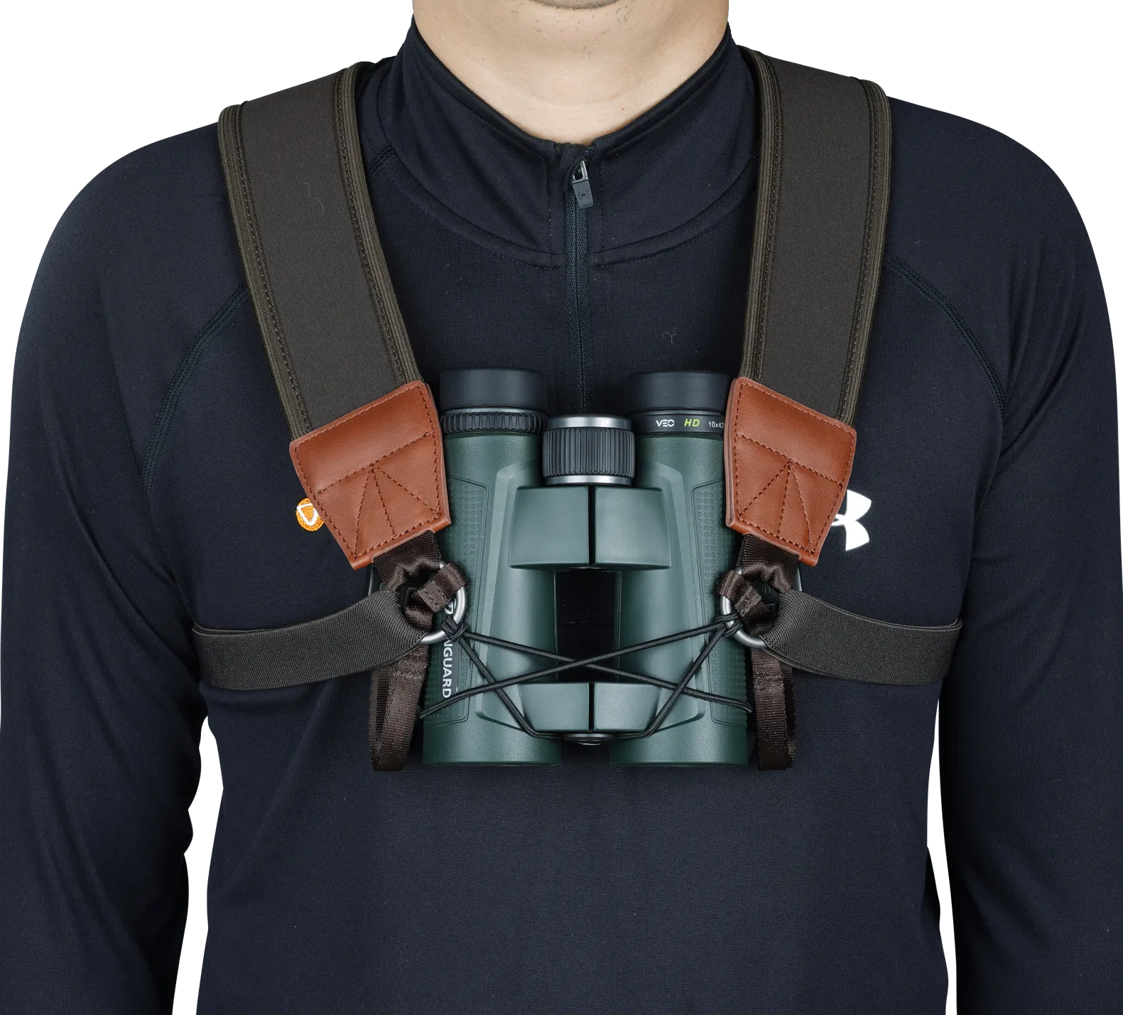 VEO Optic Guard Deluxe Optics and Camera Harness - Brown