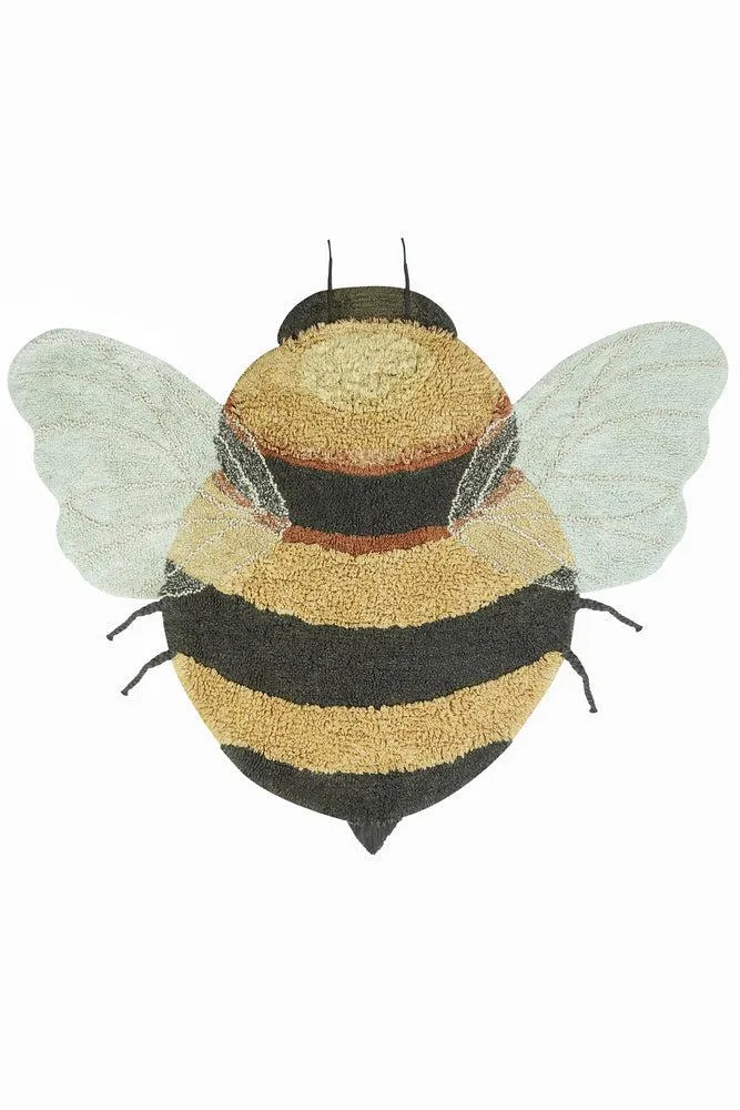WASHABLE COTTON RUG BEE