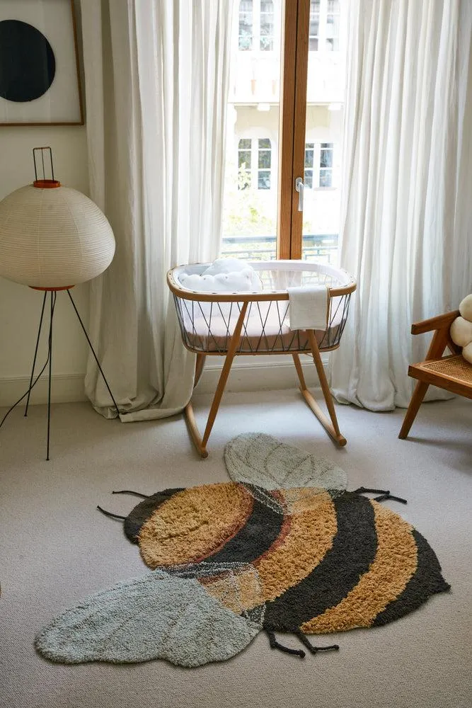 WASHABLE COTTON RUG BEE