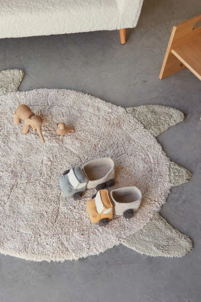 WASHABLE COTTON RUG SEA TURTLE