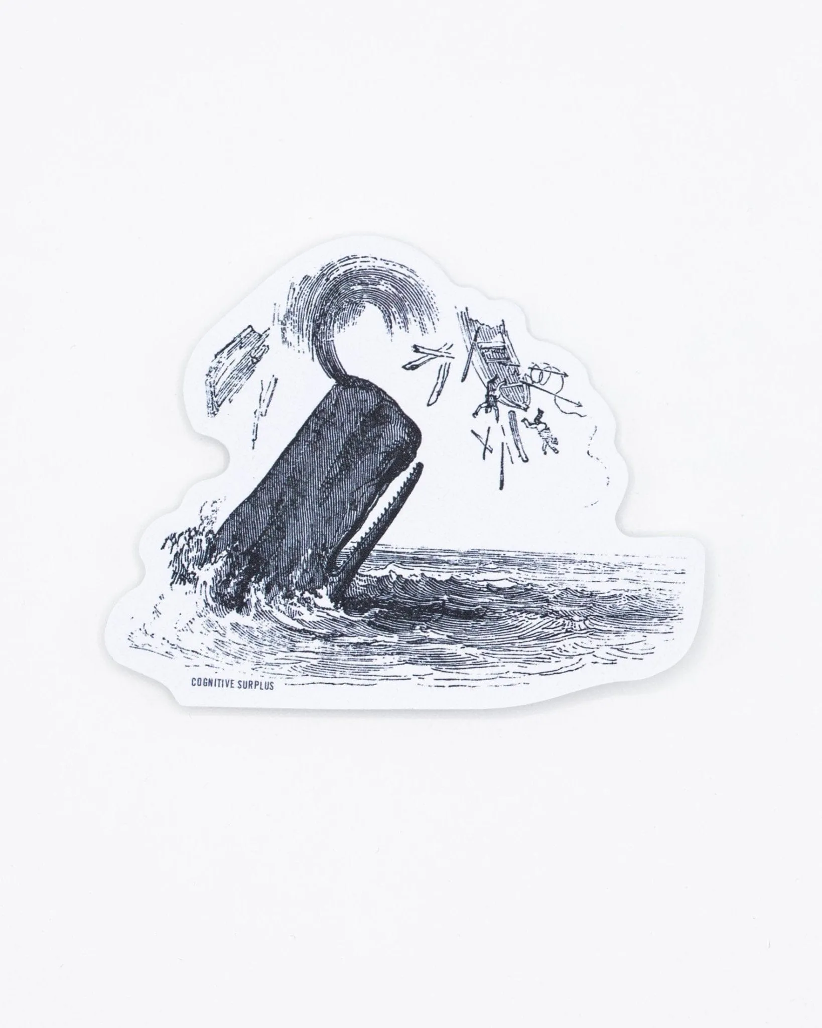 Whale Attack Sticker