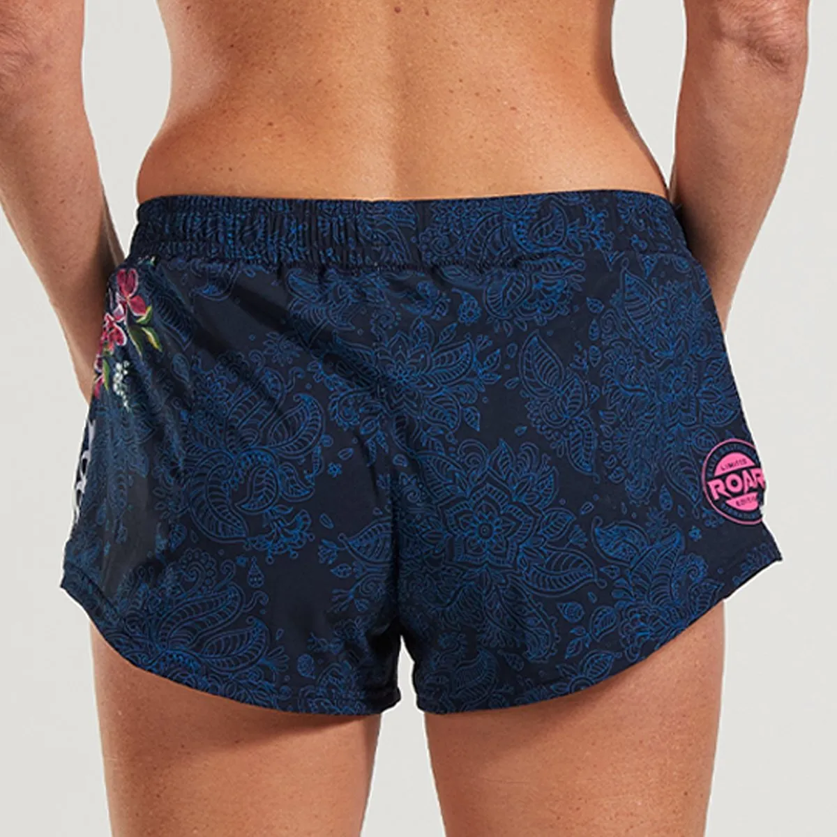 Womens LTD Run 3 Inch Classic Short - Blue Roar